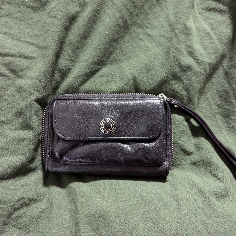 Leather Coach Wallet